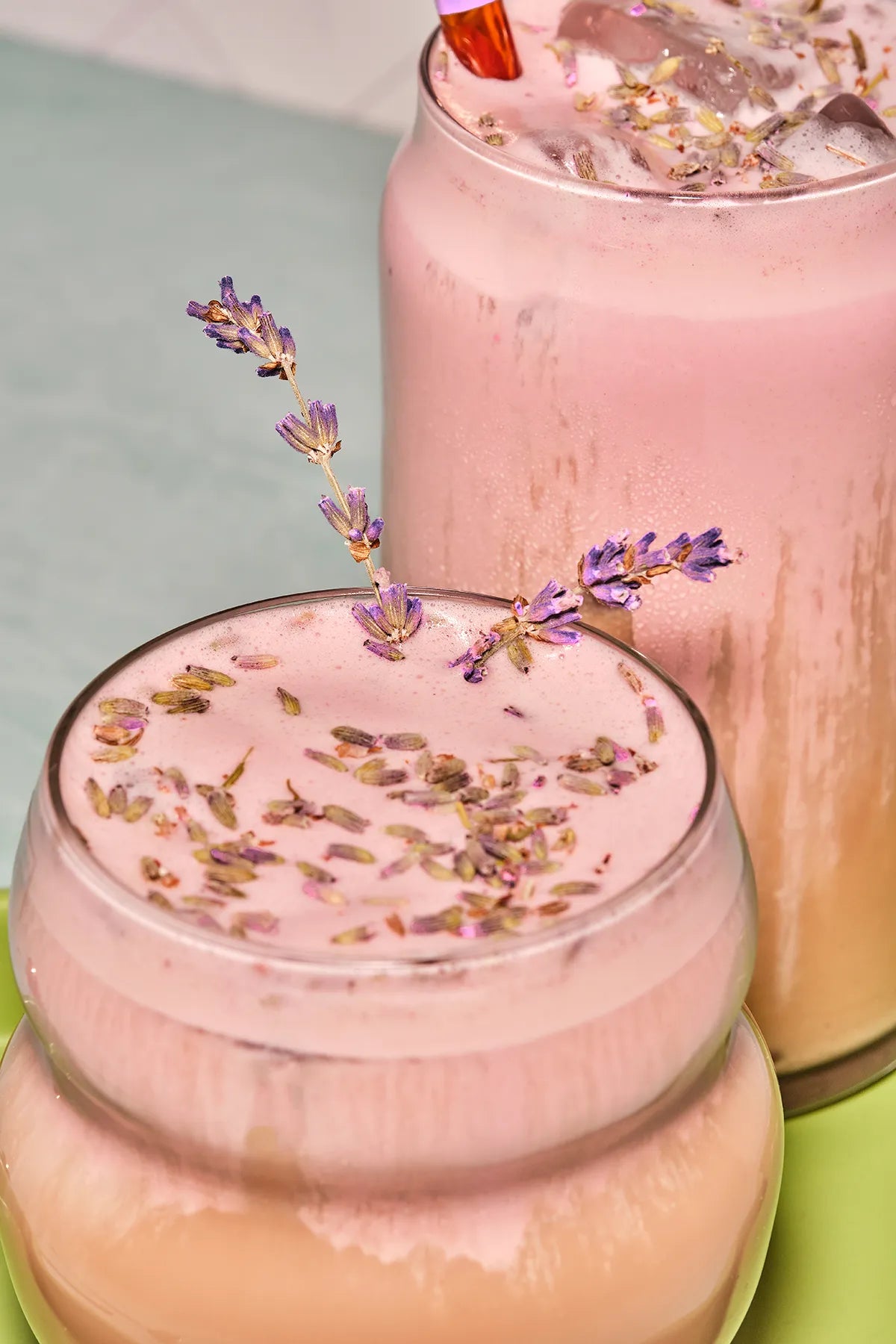 Lavender Vanilla Iced Latte