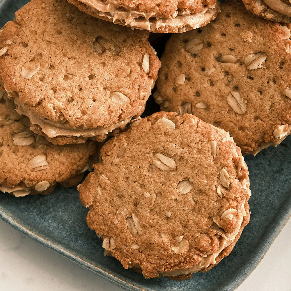 Peanut Butter Oatmeal Cookie Sandwiches