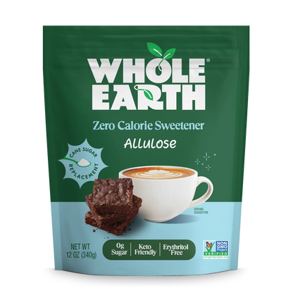Whole Earth Granulated Allulose 12 oz Front Panel