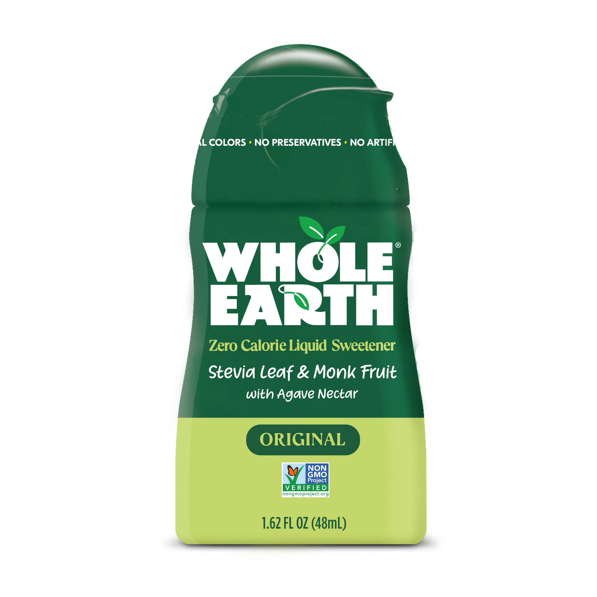 Stevia & Monk Fruit Blend Liquid Original - Whole Earth Sweetener