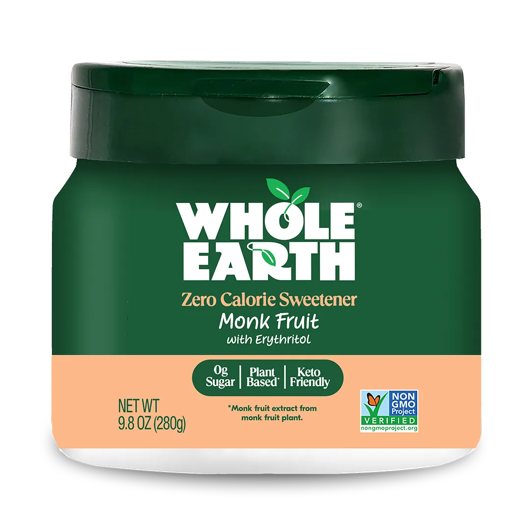 Whole Earth Monk Fruit jar