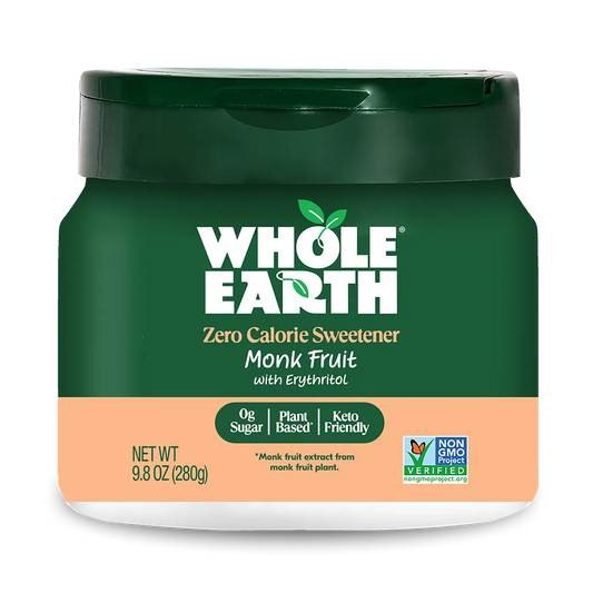 Whole Earth Monk Fruit jar