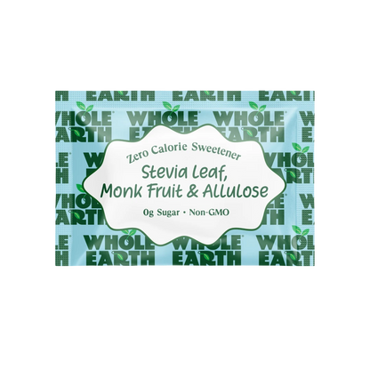 Whole Earth Stevia, Monk Fruit & Allulose sachet